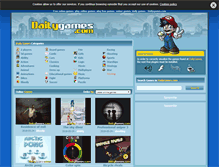 Tablet Screenshot of dailygames.com